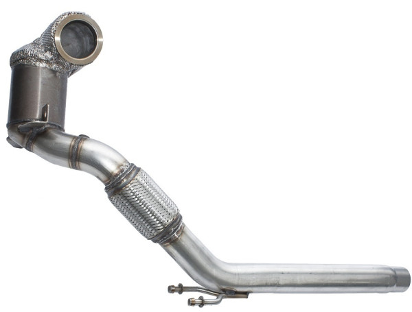 90951115 HJS ECE Downpipe / Kat Audi A3 III / Leon Cupra III / Octavia RS III / VW Golf VII GTI