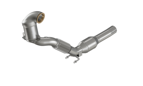 90811160 HJS ECE Downpipe / Kat Skoda Octavia III RS / VW Golf VII GTI (2.0 - Euro 6c)