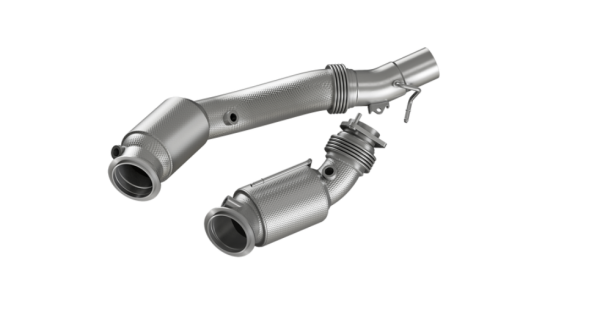 90822040 HJS ECE Downpipe / Kat BMW M2 / M4 Competition (3.0 - Euro 6d - OPF)
