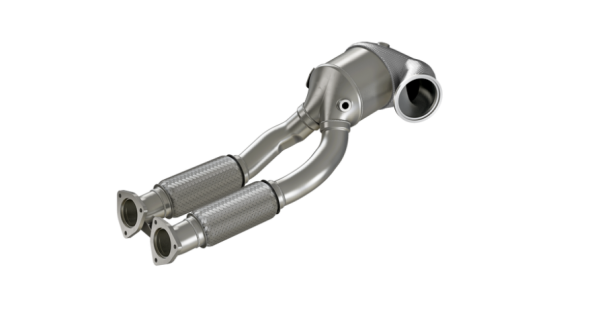 90811170 HJS ECE Downpipe / Kat Audi RS3 / TT RS 2.5 - Euro 6