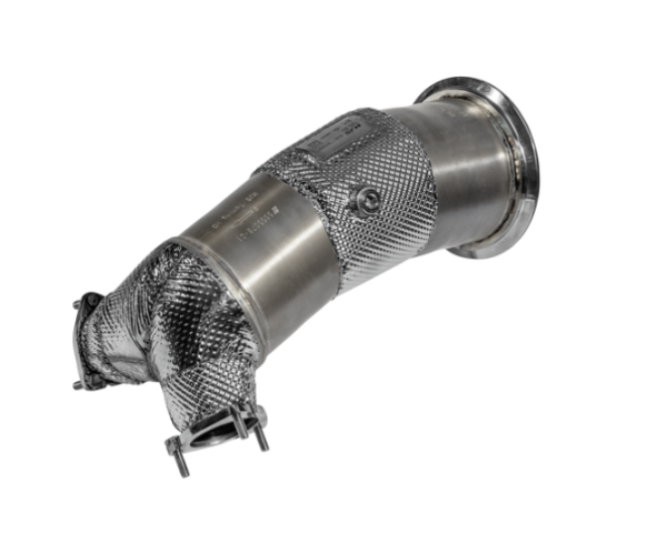 90811140 HJS ECE Downpipe / Kat Audi S4 / S5 (3.0 Turbo - Euro 6)