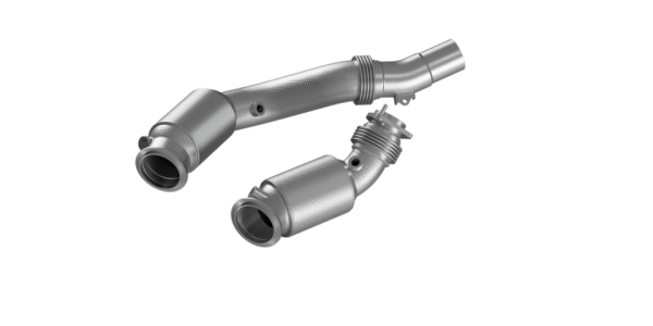 90812040 HJS ECE Downpipe / Kat BMW M3 / M4 (3.0 - Euro 6)