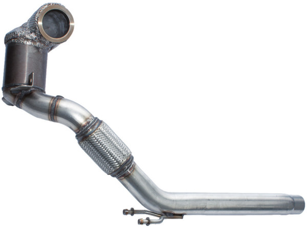 90951110 HJS ECE Downpipe / Kat Audi A3 III / Leon Cupra III / Octavia RS III / Golf VII GTI