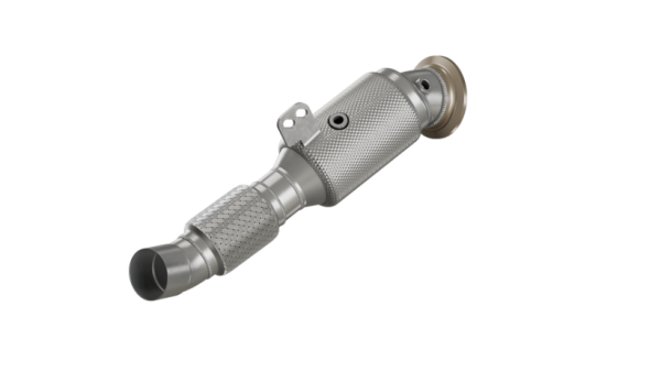 90812020 HJS ECE Downpipe / Kat BMW M140i / M240i / 340i - 740i (3.0 - Euro 6)