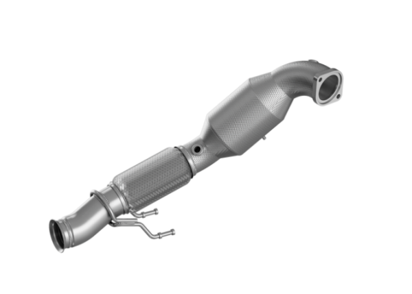 90815040 HJS ECE Downpipe / Kat Ford Focus RS MK III (2.5 - Euro 6)