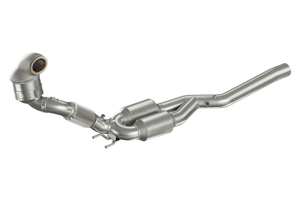 90821135 HJS ECE Downpipe / Kat Audi TTS III / Cupra Ateca / VW Golf VII R (2.0 - Euro 6d - OPF)